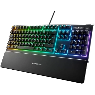 SteelSeries Apex 3 spēļu tastatūra 10 zonu RGB apg