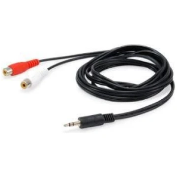 Equip 147093 audio kabelis 250 m 2 x RCA 3,5 mm me