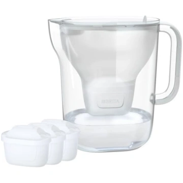 Krūzīte Pitcher essential xl+3 kārtridži (balta) B