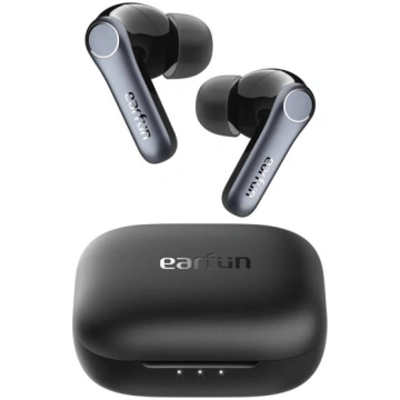 Bezvadu austiņas EarFun Air Pro 4, ANC, melna krās