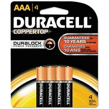 Duracell AAA/LR03, Alkaline Basic MN2400, 4 pc(s) 