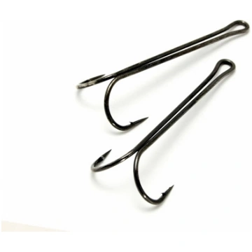 HITFISH Double Elongate Hook #2/0 56mm 3pcs