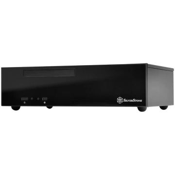 Datora korpuss Silverstone SST-ML09B HTPC Melns
