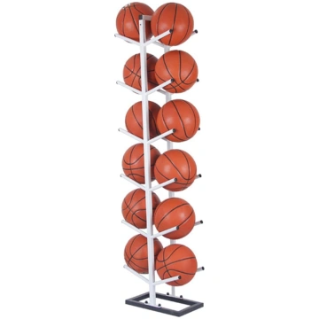 Vertikāls metāla bumbu turētājs iekštelpām, basket