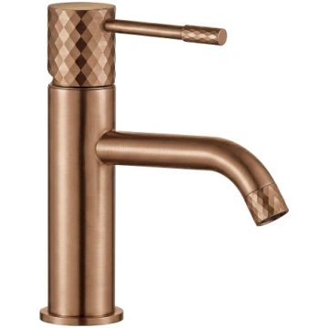 Izlietnes maisītājs Rea Lungo Diamond Brush Copper