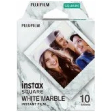 Fujifilm Instax Square White Marble (10 Sheets) Ak