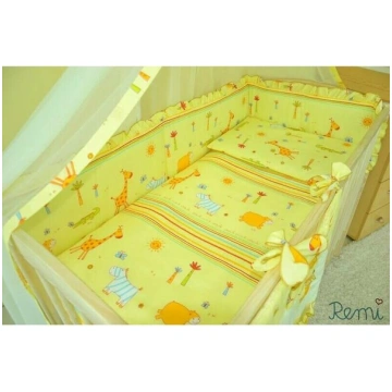 Gultas aizsargs Remi, 360 cm, dzeltens