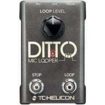 Mikrofona looperis TC‑Helicon Ditto Mic Looper ar 
