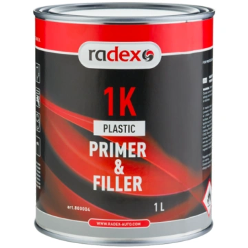 RADEX 1K Plastic primer & Filler, plastmasas grunt