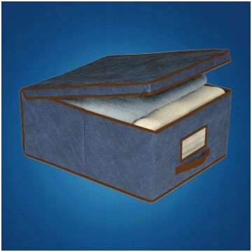 Kaste auduma 48x36x19cm Blue 8004226340010 ( 80042