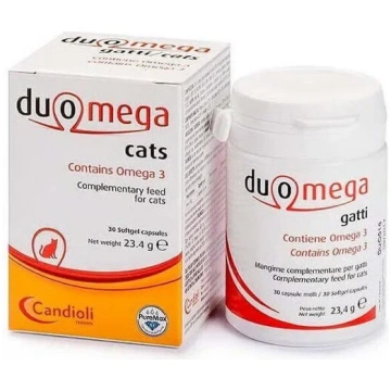 Candioli Duomega Cat 500mg N30 Papildbarība kaķiem