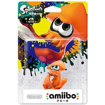 amiibo Squid Orange Splatoon Series Nintendo