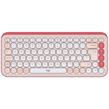 LOGITECH POP ICON KEYS - ROSE - US INT"L - BT - IN