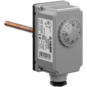 Iebūvējams sūkņa termostats 0–90°C, 1/2"", CALEFFI