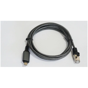 RJ-45 - USB C Cable 3 m kat.6, 1Gbit