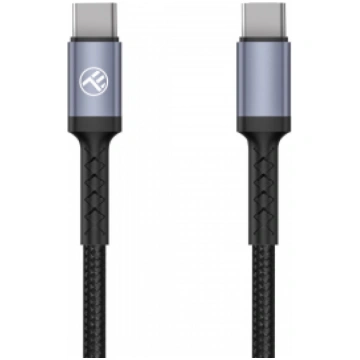 Tellur Type-C to Type-C Cable 3A PD60W 2m Nylon Bl