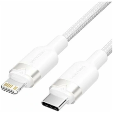 CABLE USB-C TO LIGHTNING/1M WHITE LALWF VENTION | 