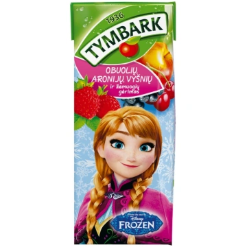 Sulas dzēriens TYMBARK Frozen, Ābolu-aroniju-ķiršu