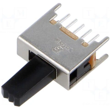 Switch: slide | Pos: 2 | DPDT | 0.3A/125VAC | ON-O