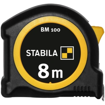 STABILA BM 100, 8 m (cm) kabatas mērlente
