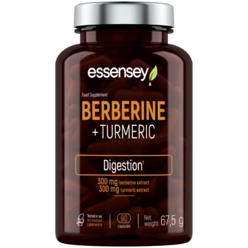 Antioksidants TREC ESSENSEY BERBERINE + KURMIKA 90