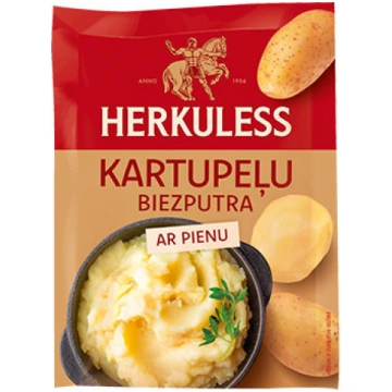 MAISĪJUMS KARTUPEĻU BIEZPUTRA AR PIENU HERKULESS 3