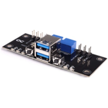 Alphacool ES Front I/O-Panel mit USB 3.0 und Kabel
