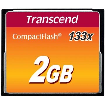 MEMORY COMPACT FLASH 2GB/MLC TS2GCF133 TRANSCEND |