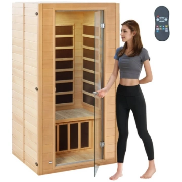 VEVOR infrasarkanā koka sauna 1400w