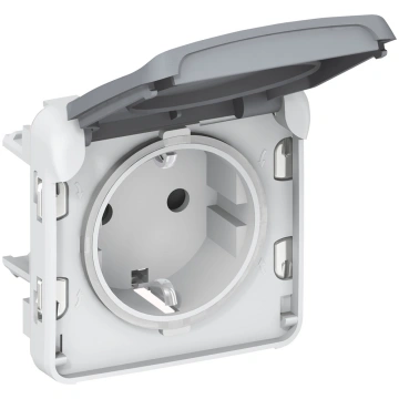 Legrand Kontaktligzda a/z 2P+E IP55 16A/250V pelēk