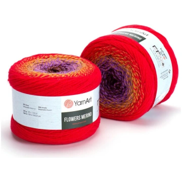 Adīšanas dzija YarnArt Flowers Merino, 225 g