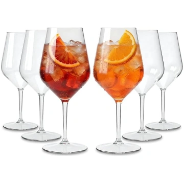 Aperol plastmasas glāzes ar izsmidzinātāju, 6 gab.