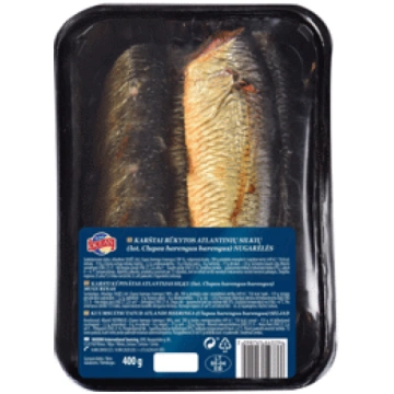 Siļķu muguriņas WIDE OCEAN karsti kūpinātas 400g
