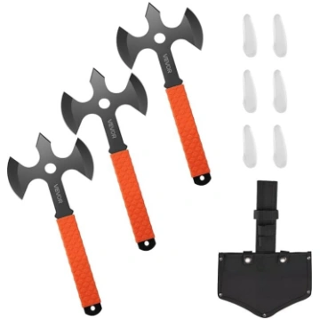 VEVOR „Tomahawks“ 3-daļu metamo cirvju komplekts –