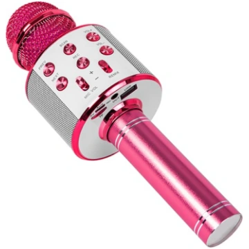 33-149# Mikrofons prm402 rozā karaoke BLOW