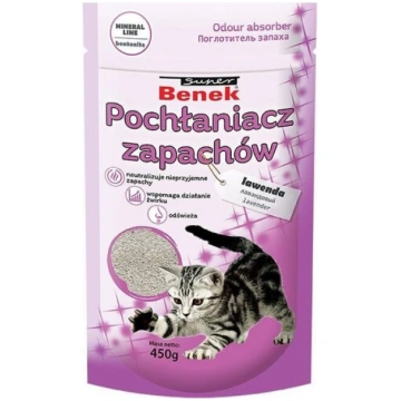 Smaku absorbētājs Super Benek lavandas smarža, 450