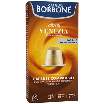 CAFFÈ BORBONE ALLUMINIO MISCELA CIAO VENEZIA CAFFÈ