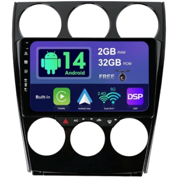SXAUTO Android 14 Auto radio priekš Mazda 6 Atenza
