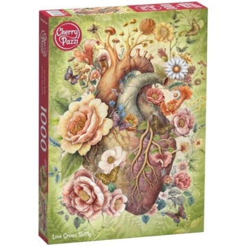 Puzle “CherryPazzi Love Grows Softly” – 1000 detaļ