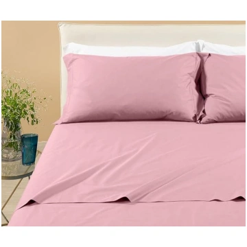 Caleffi Percale 79413 Percale Pink Double Duvet Co
