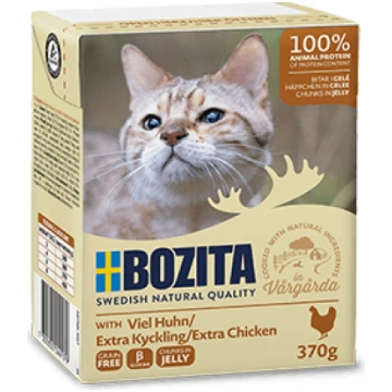 Bozita Extra Chicken Jelly 370g - Bezgraudu gaļas