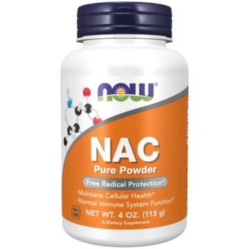 NOW Foods NAC, tīrs pulveris - 113 grami