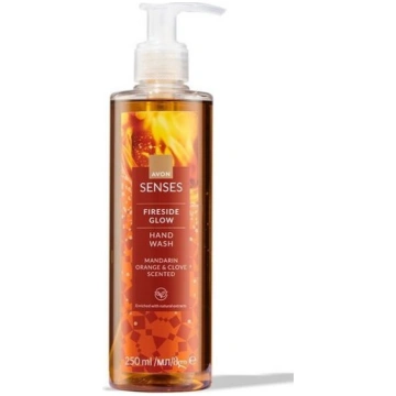 Šķidrās ziepes Fireside Glow ar mandarīnu un krust