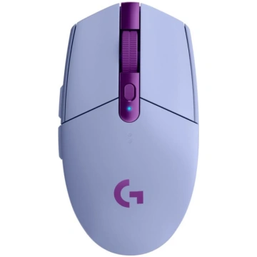Logitech G305 Lightspeed bezvadu spēļu pele ceriņk