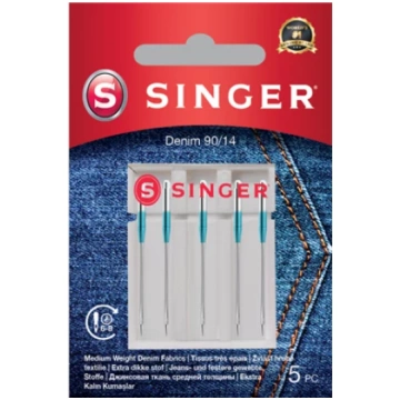 Singer | Denim Needle 90/14 5PK 327884