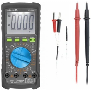 Hogert universālais digitālais multimetrs HT1E606