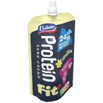 Biezpiena krēms Baltais, Protein vaniļas, 200g
