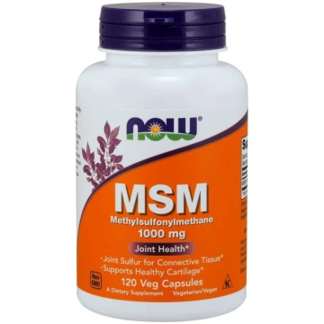 NOW FOODS sēra MSM - metilsulfonilmetāns 1000 mg (