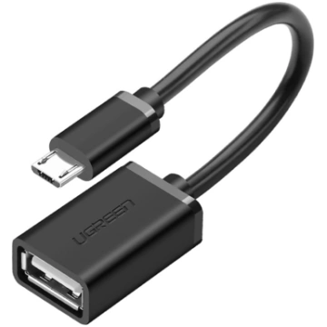 Adapteris micro USB (vīrietis) - USB-A (sieviete) 
