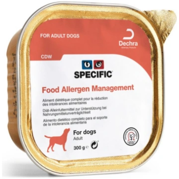 Specific CDW Food Allergen Management konservi suņ